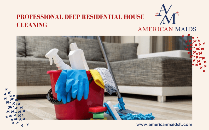 Professional Deep Residential House Cleaning