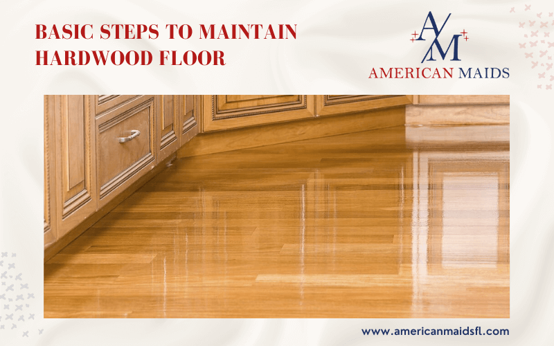 Basic Steps To Maintain Hardwood floor