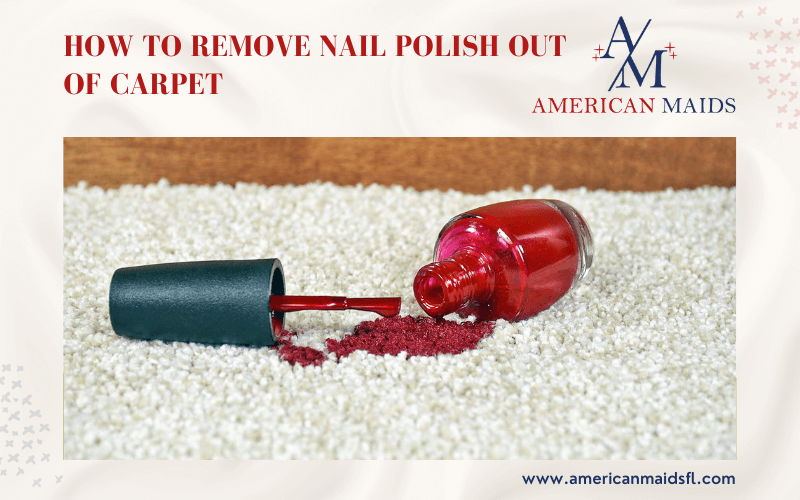 How to Remove Nail Polish Out of Carpet